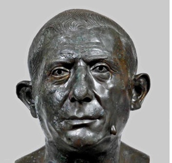 Lucius Caecilius Jucundus, ca. 62 CE, (Pompeii) Museo Archeologico Nazionale di Napoli, Inv. 110663
